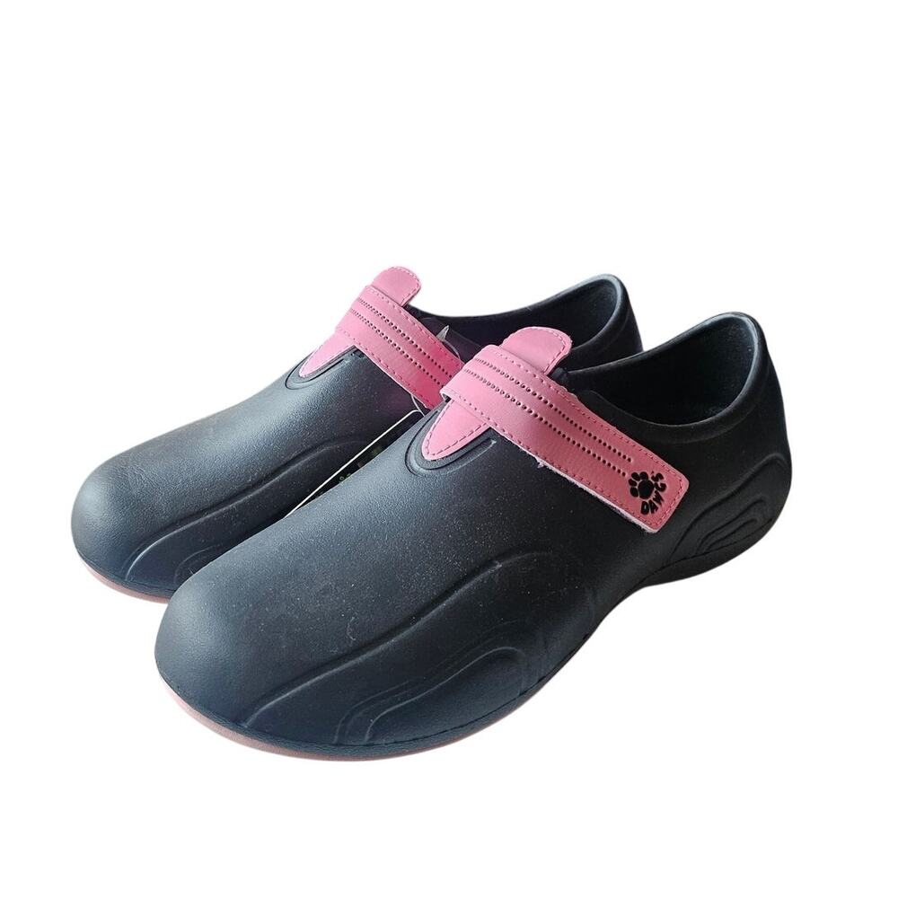 NWT Dawgs Women's Ultralite Golf Shoes, Black Soft Pink Size 11